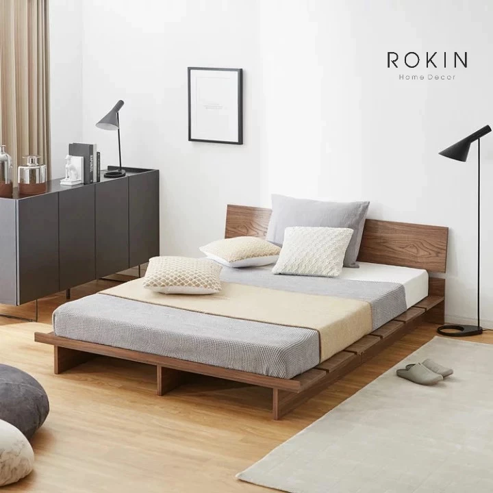Giường phong cách nhật Rokin NGN-016